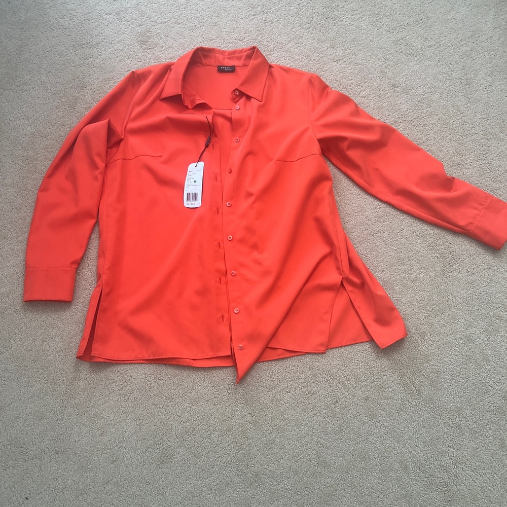 Akris Orange Blouse